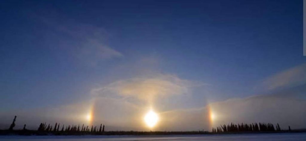 Sundog, sign of faith and restoration